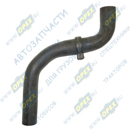 S12.2071 Шланг (патрубок) кривой (3 изг.) ф48х58 L=630 (РТИ хомут) радиатора верхний Renault Kerax/Premium RVI Kerax (2000-2020), VOLVO LCV (1970-2020) Starkmeister1