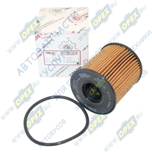 S15.0741 Фильтр масляный A=64 B=29 C=29 H=69 Citroen C2/C3/C4/Xsara,Peugeot 1007/206/307/407 1.1-2.0 16V 04>; HU 711/51 x Starkmeister