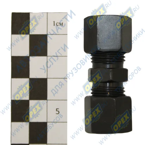 INF.11.GID10 Фитинг (штуцер) прямой; трубка ф10/ф10х1мм (гайка) разборный Startec1