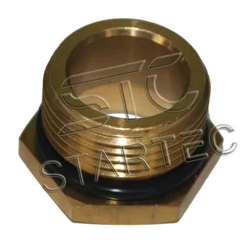 INF.11.M22X1,5-NG12 Штуцер (бронза) резьбовая Рнаруж=M22х1,5 h=15 Р=9 К=28 DAF XF (2013-2021), MAN TGA (2000-2021), MB Citaro (O 530) (1998-2021) Startec