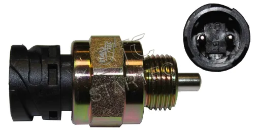 INF05002 Выключатель блокировки дифференциала МАЗ М18х1,5 К=27,байонет,толкатель IVECO Arway (2005-2020), RVI LCV (1970-2020), VOLVO B12 (1992-2020), MB Touris Startec