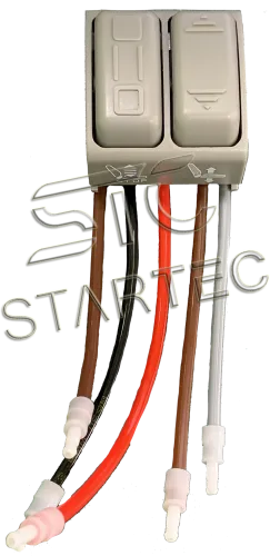 INF17101 Кнопка (пневмо) упр-я подъемом сидения 10A,max 24V\Scania 4 Series Luxury/Medium SCANIA 4 Truck (1994-2008) Startec