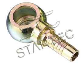 INF.31.M8D8 Фитинг Штуцер (ушко-ёлочка) под топливный болт M8x1 D8 мм Startec