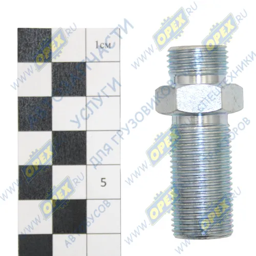 INF.11.M18/M18K Фитинг (штуцер) прямой; Рнаруж=М18х1,5/М18х1,5 К=19 L=38; L=54 К=22 Startec1