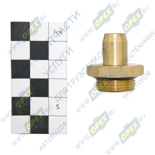 INF.11.2206 Фитинг (штуцер) прямой; Рнаруж=M22х1,5/ трубка ф6х1.0 мм; (цанга) Startec1