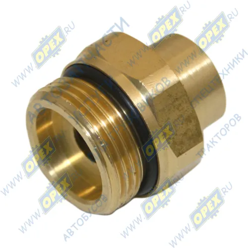 INF.21.2208 Фитинг (штуцер) прямой; Рнаруж=М22х1,5/ трубка ф8х1,0мм; (цанга) Startec