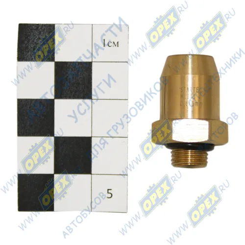 INF.11.1008 Фитинг (штуцер) прямой; Рнаруж=М10х1/ трубка ф8х1,0мм; (цанга) Startec1