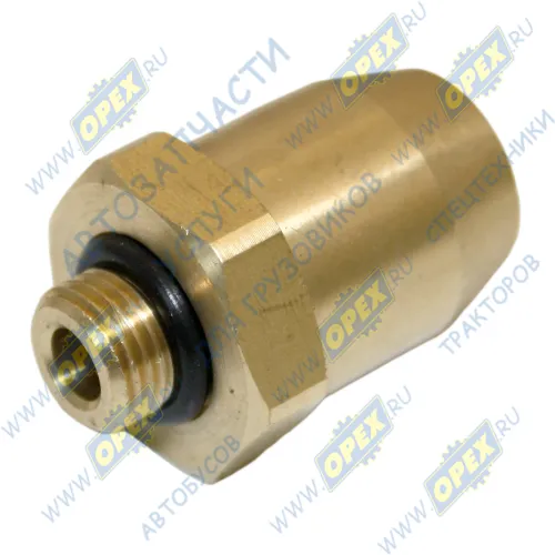 INF.11.1010 Фитинг (штуцер) прямой; Рнаруж=М10х1/ трубка ф10х1,0мм; (цанга) Startec