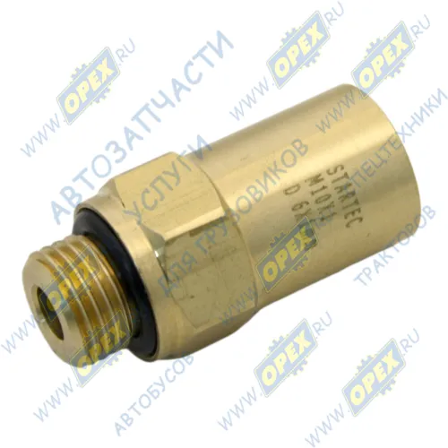INF.21.1006 Фитинг (штуцер) прямой; Рнаруж=М10х1/ трубка ф6х1,0мм (цанга) SCANIA F-, K-, N Bus (2004-2021); 1343144, латунь Startec