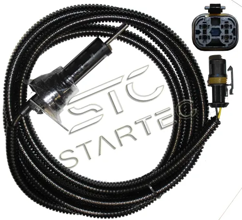 INF10401 Датчик износа колодок левый L=1750мм, BLACK; MAN Bus (1970-2020), ROR (1970-2020) Startec