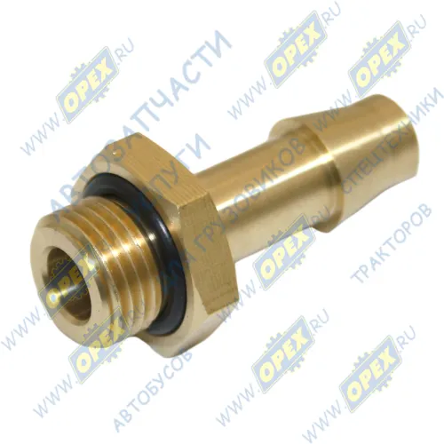 INF.11.M16/11 Фитинг (штуцер) прямой; шланг ф10 - ф11/ Рнаруж=M16х1,5; 0888237, L=60 Startec