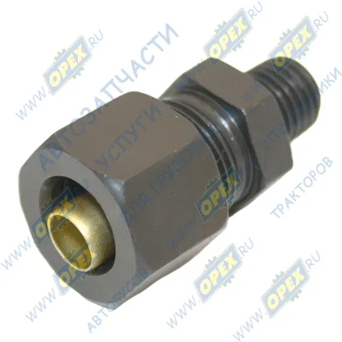 inf11gi1212 Фитинг (штуцер) прямой; Рнаруж=М12х1,5/ трубка ф12х1,5мм; (гайка) Startec1