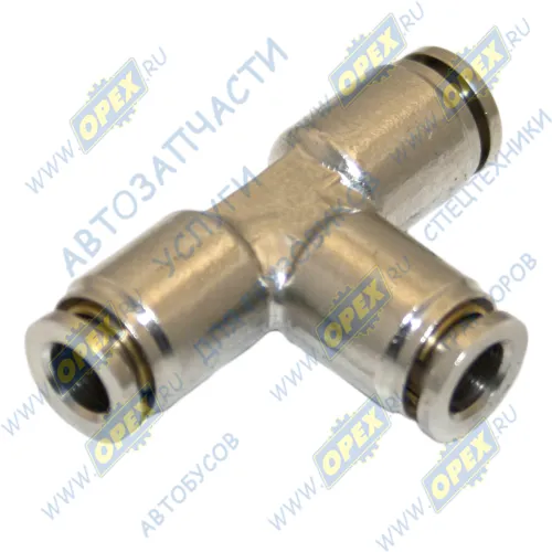 INF.11.MPUT06 Фитинг (тройник) Т-образный; трубка ф6/ф6/ф6мм; металл Startec