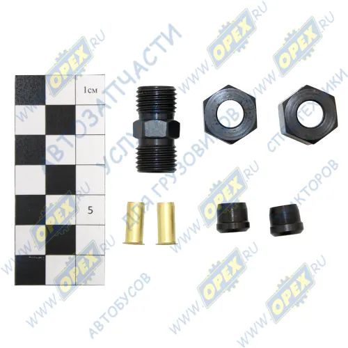 INF.11.GID08 Фитинг (штуцер) прямой; трубка ф8/ф8мм (гайка) разборный Startec1