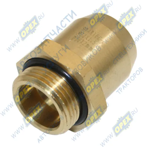 INF.11.2216 Фитинг (штуцер) прямой; Рнаруж=M22х1.5/ трубка ф16х2.0 мм; (цанга) Startec