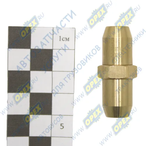 INF.11.C06 Фитинг (штуцер) прямой; трубка ф6/ф6мм (цанга); металл, разборный Startec1