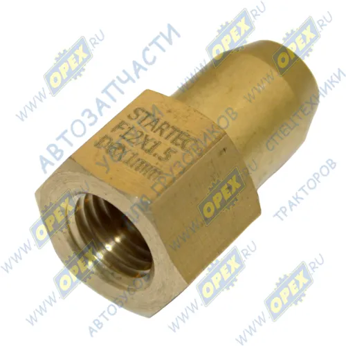 INF.11.F1206 Фитинг (штуцер) прямой; Рвнутр=М12х1,5/ трубка ф6мм; D=6х1 Startec