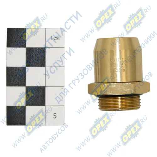 INF.11.2216 Фитинг (штуцер) прямой; Рнаруж=M22х1.5/ трубка ф16х2.0 мм; (цанга) Startec1