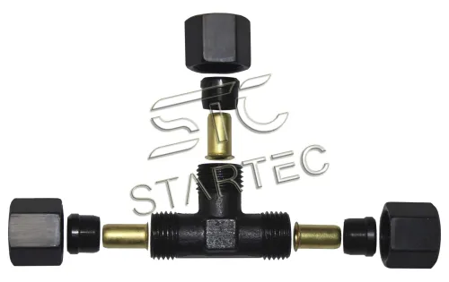 INF.11.GT08 Фитинг (тройник) Т-образный; трубка ф8/ф8/ф8мм (цанга) UNIVERSAL (1970-2020) Startec
