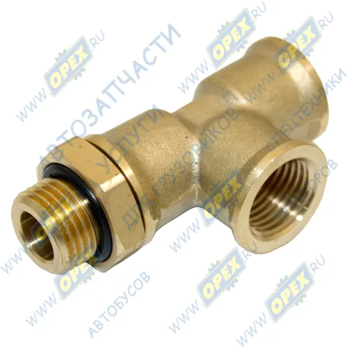 INF.11.M16F16T2 Фитинг (тройник) F-образный; Рнаруж=М16х1,5/ Рвнутр=M16х1,5/M16х1,5 Startec