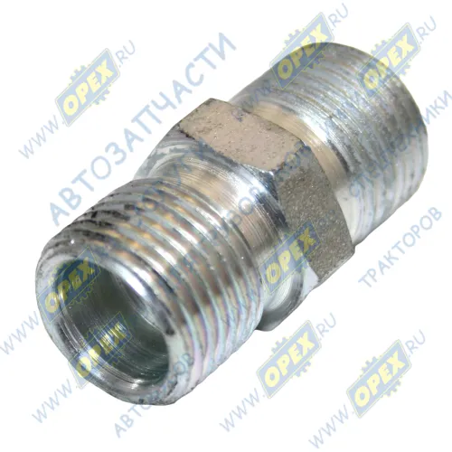 INF.11.M18M18 Фитинг (штуцер) прямой; Рнаруж=М18х1,5/М18х1,5 К=19 L=38; L=30 К=22 Startec