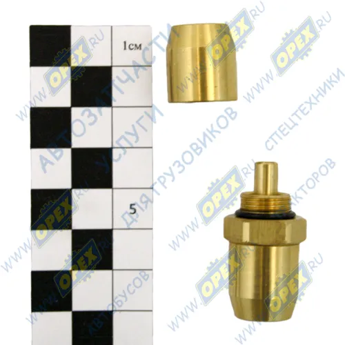 INF.11.09 Фитинг (штуцер) прямой; трубка ф9/ф9мм (цанга); латунь Startec