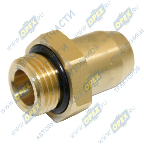 INF.11.1609 Фитинг (штуцер) прямой; Рнаруж=M16х1,5/ трубка ф9х1,0 мм Startec