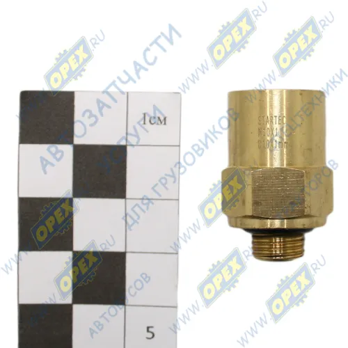 INF.11.MPUC10 Фитинг (штуцер) прямой; трубка ф10/ф10х1мм (цанга); латунь Startec1