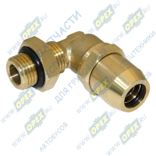 INF.11.1612L Фитинг (угольник); Рнаруж=М16х1,5/трубка ф12х1,5мм; (цанга) Startec