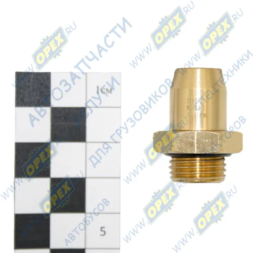 INF.11.1608 Фитинг (штуцер) прямой; Рнаруж=М16х1,5/ трубка ф8х1,0мм; (цанга) Startec1