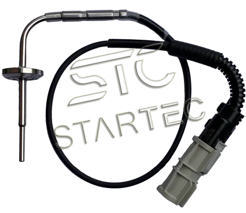 INF01133 Датчик температуры выхлопных газов L=58 ф4/ф5,5/ф29 с проводом L=430 2 конт. PT200 MAN Bus (1970-2020) Startec
