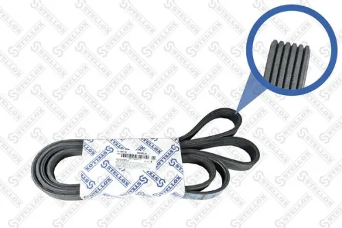 06-02585-SX Ремень поликлиновой! 6PK2585 \ VW Crafter 2.5TDi BJL/BJM/BJJ/BJK 06> Stellox