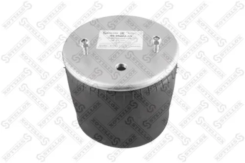 90-09402-SX Пневмоподушка со стаканом; (2 шп.+возд. / 6 отв.); BPW 30K; пластиковый стакан Stellox