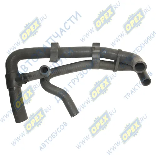 81-11239-SX Шланг (патрубок) тройной, кривой (1 изг.) ф20х29 L=150/кривой (4 изг.) ф20х29 L=620/ кривой (3 изг.) ф27х36/ф32х41 L=750 (тройник, хомуты) системы охл Stellox1