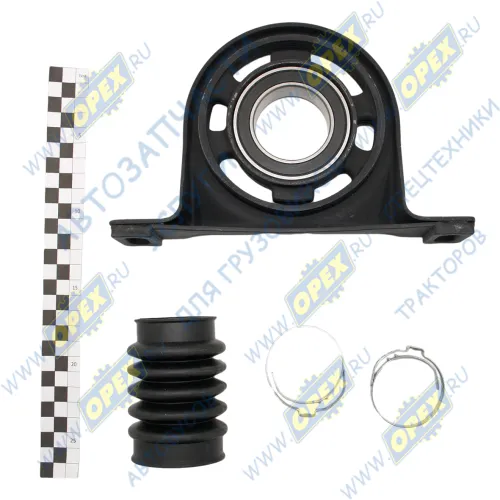 71-21371-SX Подшипник подвесной ф47мм h=140 S=27/43 карданного вала IVECO, RVI, Volvo MB Sprinter (1995-2020); (пыльник+2 хомута) Stellox3