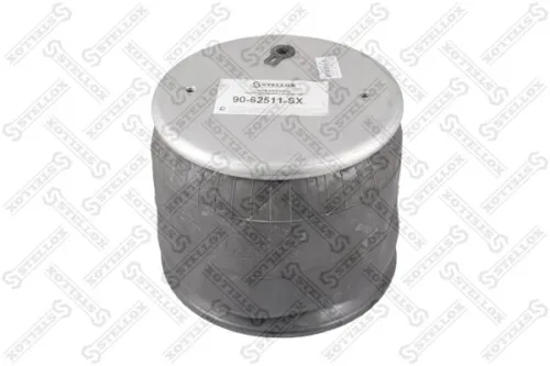 90-62511-SX Пневмоподушка со стаканом ПВХ ; (2 отв.+возд. / 2 отв.); DH=320 Stellox