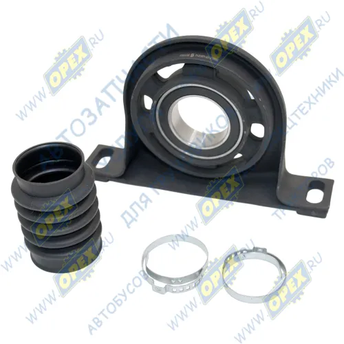 71-21371-SX Подшипник подвесной ф47мм h=140 S=27/43 карданного вала IVECO, RVI, Volvo MB Sprinter (1995-2020); (пыльник+2 хомута) Stellox1