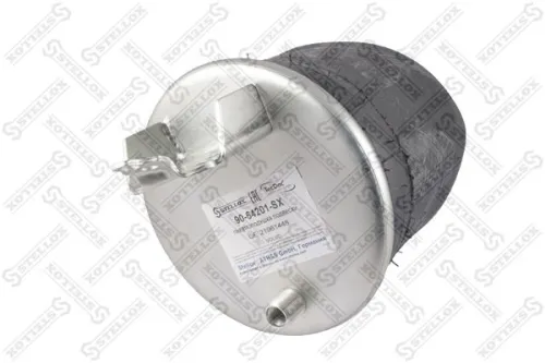 90-64201-SX Пневмоподушка со стаканом; (кронштейн +штуц. / 1 шп.) Stellox