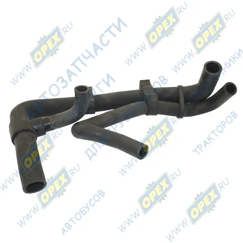 81-11239-SX Шланг (патрубок) тройной, кривой (1 изг.) ф20х29 L=150/кривой (4 изг.) ф20х29 L=620/ кривой (3 изг.) ф27х36/ф32х41 L=750 (тройник, хомуты) системы охл Stellox