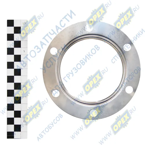 81-65117-SX Прокладка (сталь) ф90х140 6отв. ф11 турбины D2066/2676/2866/2876; круглая, 6 отверстий MB LCV (1970-2020), DAF Bus (1970-2020); 0000155980 Stellox