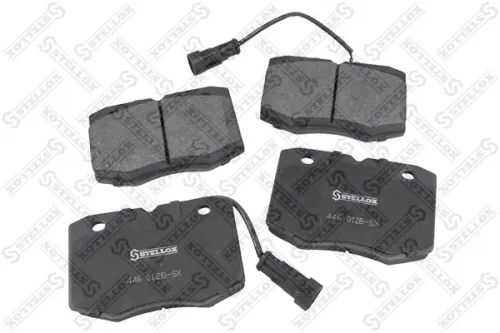 446 012B-SX Колодки дисковые передн. Iveco Daily 2.4/2.8D 96> IVECO Daily VI (2014-2021); с антискр. пл.\ Stellox