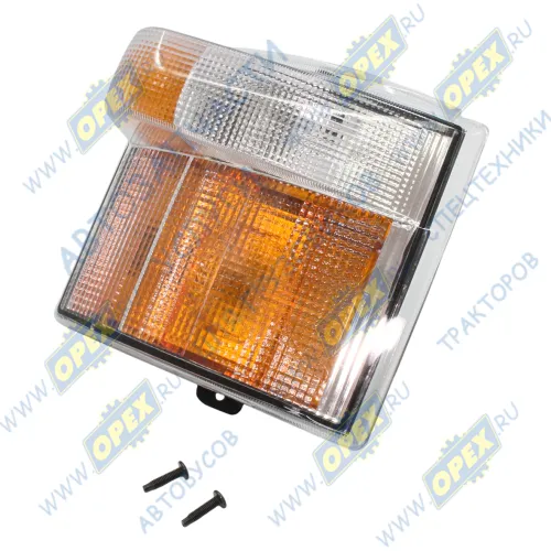 TD01-52-002R Фонарь поворота правый; Scania (4/P/G/R/T) DAF LCV (1970-2020), SCANIA T Truck (2003-2020); без патрона TangDe