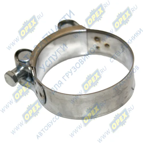 W2-60-63-S Хомут силовой ф60-63; (нерж) Technik