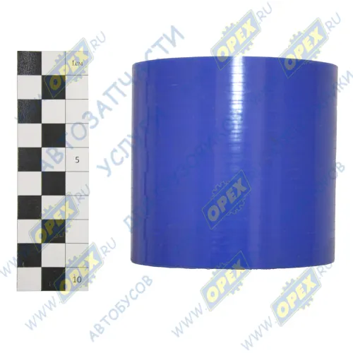 4308-1170249 Шланг (патрубок) ф75х85 L=70 турбокомпрессора без буртов ТКР-9 ЯМЗ MAN Bus (1970-2020); силикон Technik1