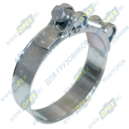 W1-86-91-S Хомут силовой ф86-91; 86-91 мм (оцинк) Technik