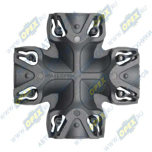 JL-F010 Фитинг ABS, тройник X-образный Technik1