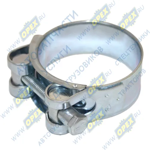 W1-48-51-S Хомут силовой ф48-51; 48-51 мм (оцинк) Technik1