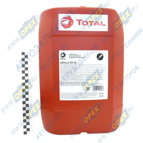 Total AZOLLA ZS 32/20Л Масло гидравлическое HLP-32 (20л); AZOLLA ZS 32 Total1