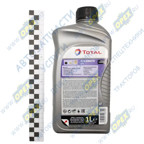 Total FLUIDE ATX/1л. Масло трансмиссионное ATF Dexron II (1л) Total2
