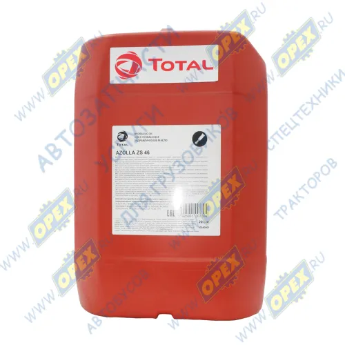Total AZOLLA ZS 46/20Л Масло гидравлическое HLP-46 (20л); AZOLLA ZS 46 Total1